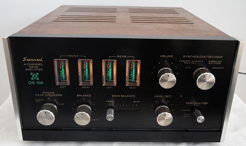 AMP: Sansui QS-100 Rear Amplifier | QuadraphonicQuad Home Audio Forum