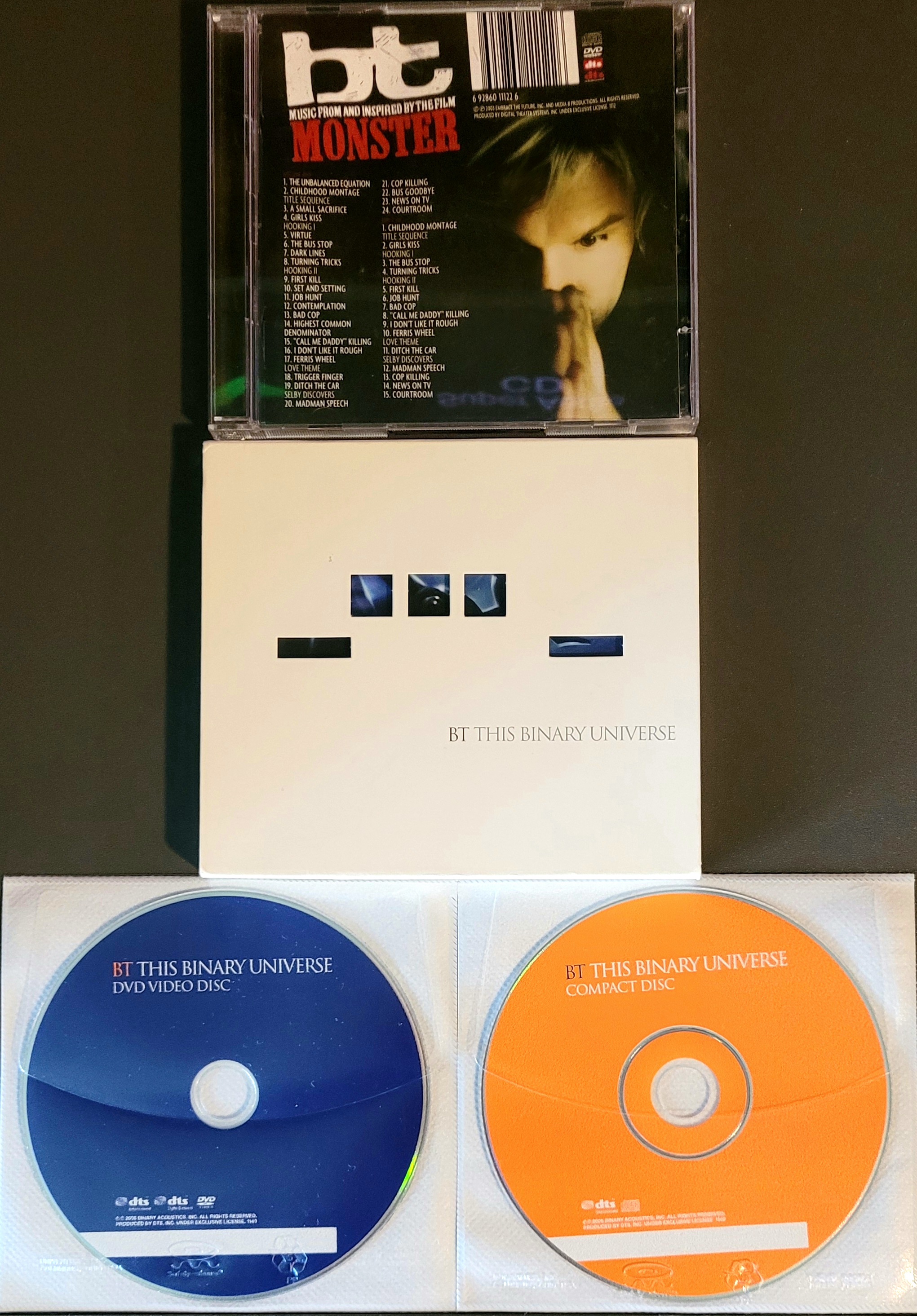 BT: This Binary Universe & Monster - Two 2-Disc Sets - $20 Shipped