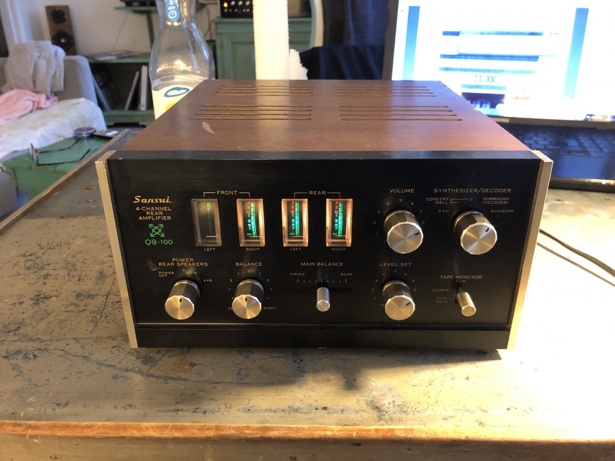 Sansui QS 100: Help Needed for Oscillator and Synthesizer Boards 