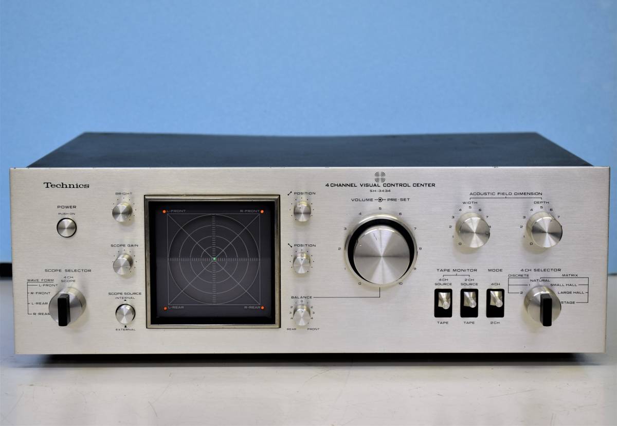 Another Technics Technics SH-3434 4ch control center.... | QuadraphonicQuad  Home Audio Forum