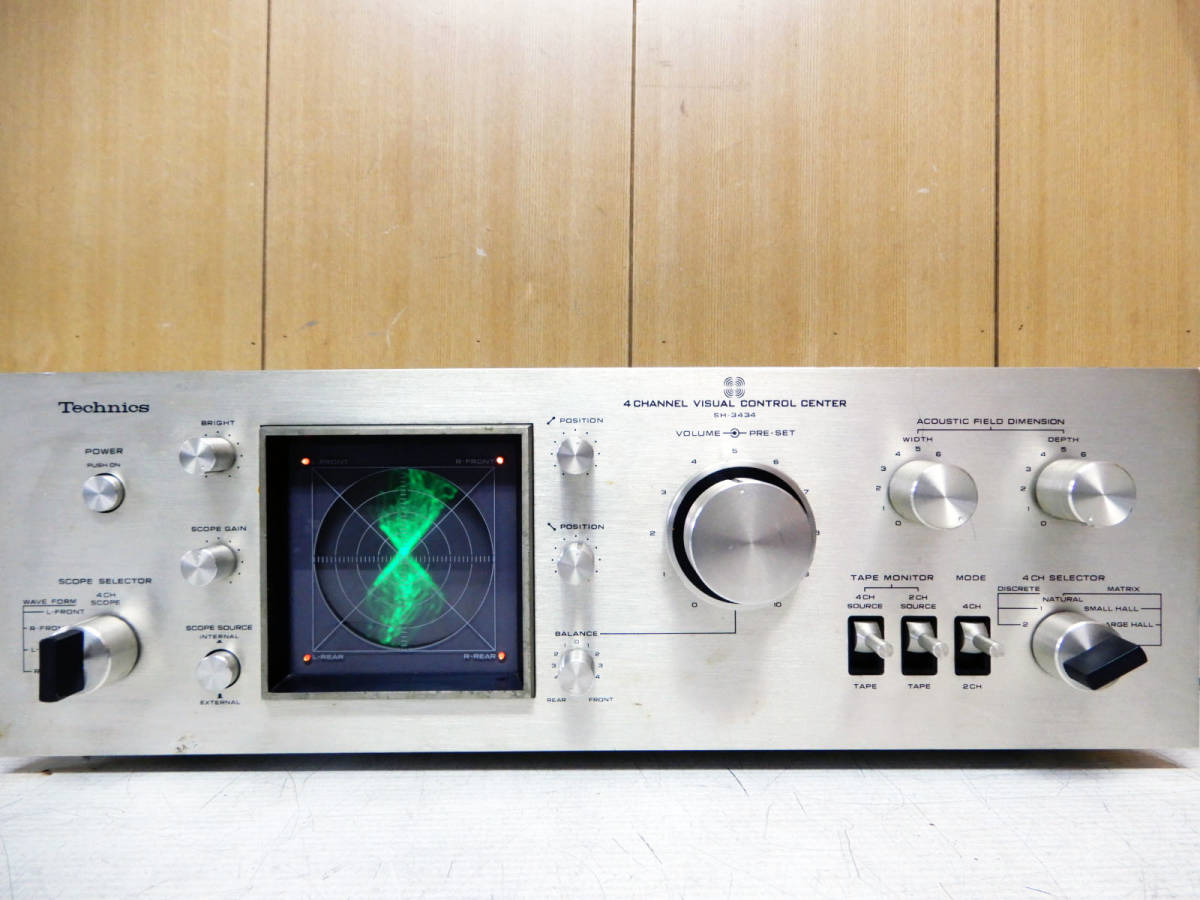 Technics SH-3434 ◇ Technics 4-channel visual control center up for Auction  | QuadraphonicQuad Home Audio Forum